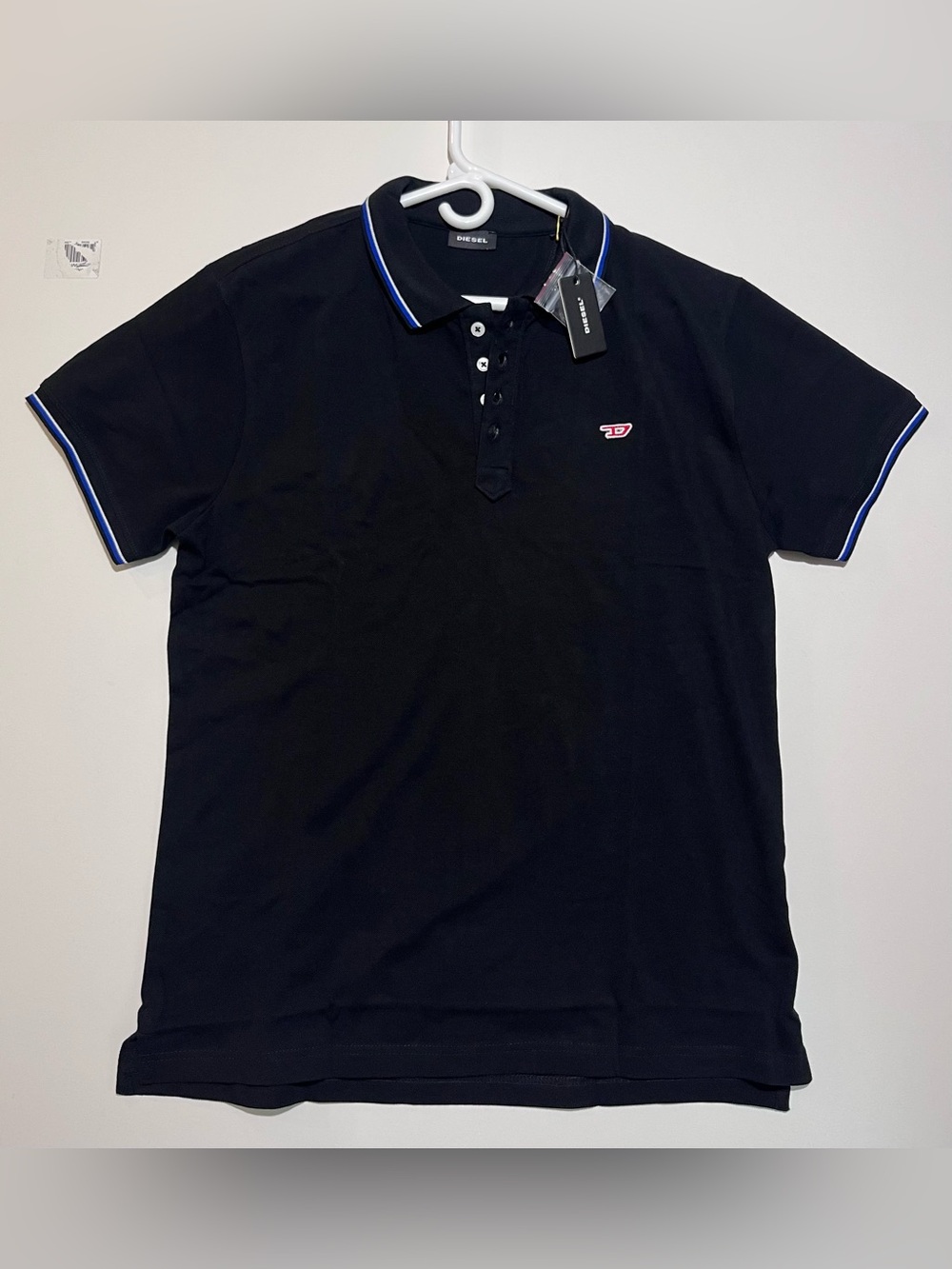Diesel BNWT Men's Polo Shirt - Classic Short Sleeve Sz large